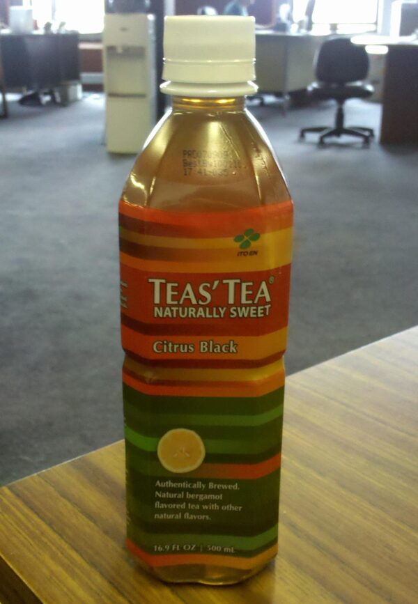 Ito En Tea's Tea - Lemon Black Tea 13.8 oz Bottle 12pk Case