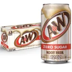 A&W - Diet Root Beer 12 oz Can 24pk Case