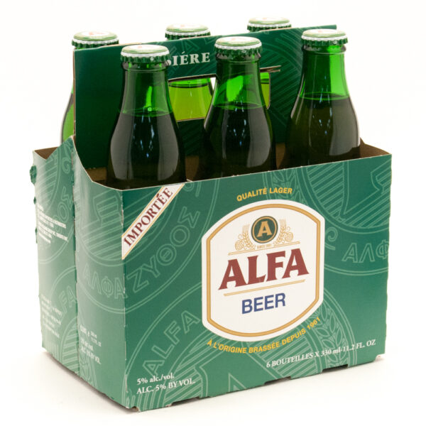 Alfa - Lager 11.2 oz (330ml) Bottle 24pk Case
