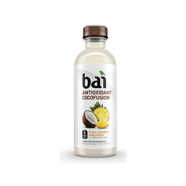 Bai 5 - Puna Coconut Pineapple 18 oz Bottle 12pk Case
