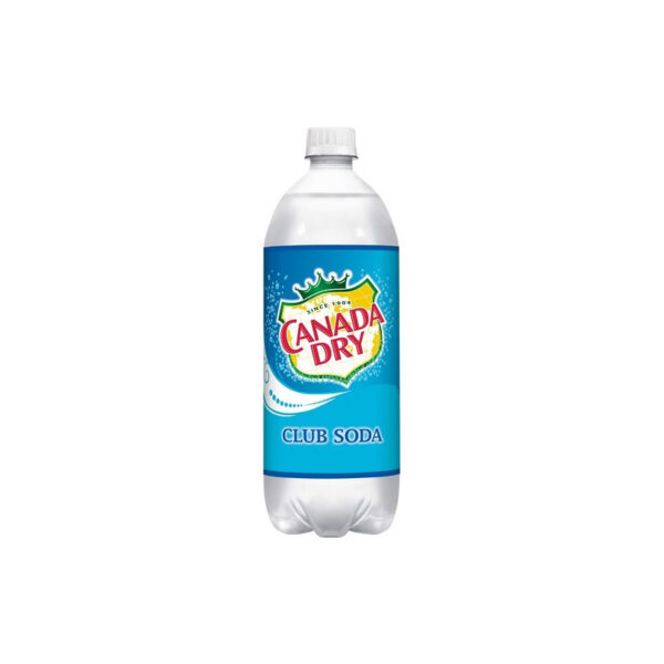 Canada Dry - Club 1 Liter (33.8 oz) Bottle 12pk Case