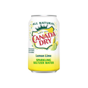 Canada Dry - Lemon-Lime Seltzer 12 oz Can 24pk Case