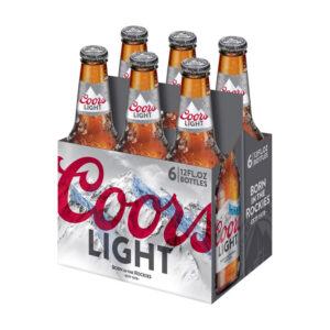 Coors - Light 12 oz Bottle 6pk