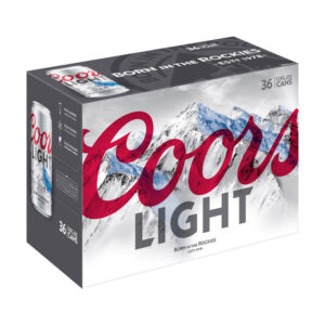 Coors - Light 12 oz Can 36pk Case