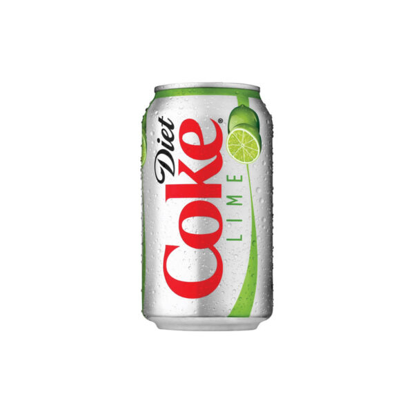 Diet Coke - Diet Coke W/ Lime Cans 24pk Case