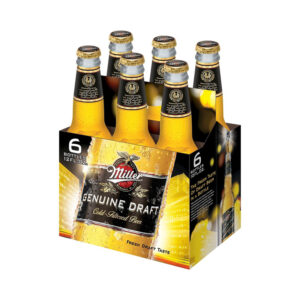 Miller - Genuine Draft 12 oz Bottle 24pk Case