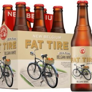 New Belgium - Fat Tire Belgian White Ale 12 oz Bottle 24pk Case