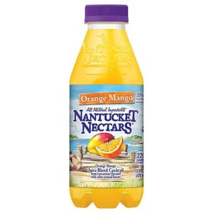 Nantucket Nectars - Orange Mango 16 oz Bottle 12pk Case