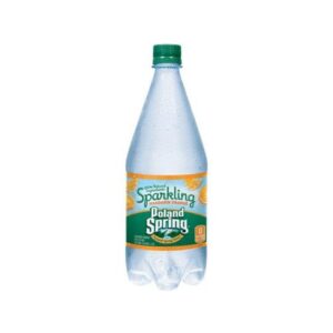 Poland Spring - Sparkling Orange 33 oz Plastic Bottle 12pk Case