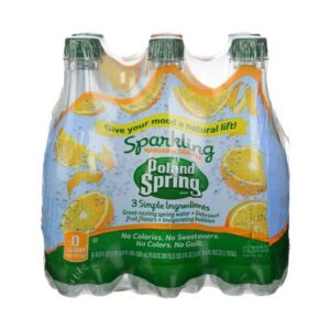 Poland Spring - Sparkling Orange 16.9 oz Bottle 24pk Case