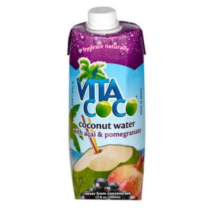 Vita Coco - Acai/Pomgranate Coconut Water 500ml (16.9 oz) Box 12pk Case
