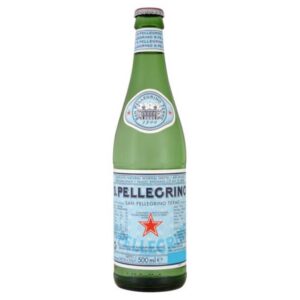 San Pellegrino - 500ml (16.9 oz) Glass Bottle 24pk Case