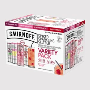Smirnoff - Spiked Sparkling Seltzer Variety 12 oz Can 24pk Case