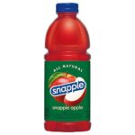 Snapple - Apple 32 oz Plastic Bottle 12pk Case
