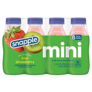 Snapple - Kiwi Strawberry 8 oz Plastic Bottle 16pk Case