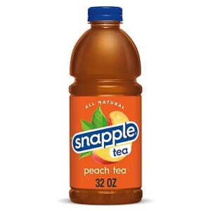 Snapple - Peach Tea 32 oz Plastic Bottle 12pk Case
