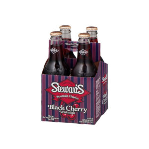 Stewart's - Black Cherry 12 oz Bottle 24pk Case