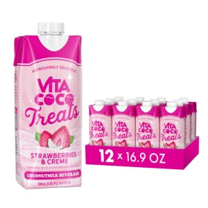 Vita Coco - Strawberries & Creme 500ml (16.9 oz) Box 12pk Case
