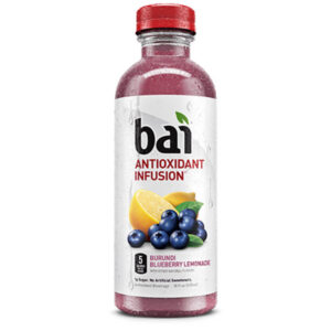 Bai 5 - Burundi Blueberry Lemonade 18 oz Bottle 12pk Case