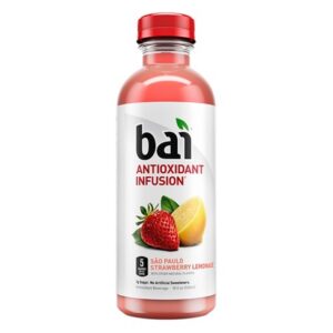 Bai 5 - San Paulo Strawberry Lemonade 18 oz Bottle 12pk Case