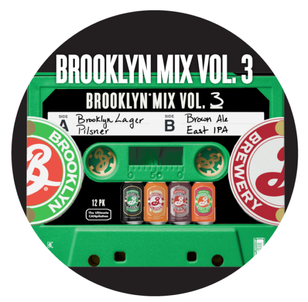 Brooklyn - Mix Vol. 3 -12 oz Can 24pk Case