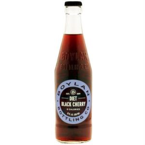 Boylan - Diet Black Cherry 12 oz Glass Bottle 24pk Case