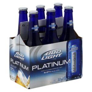 Budweiser - Bud Light Platinum 12 oz Bottle 24pk Case