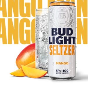Bud Light - Seltzer Mango 12 oz Can 24pk Case