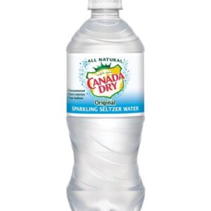 Canada Dry - Seltzer 20 oz Bottle 24pk Case