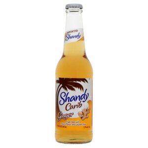 Carib - Ginger Shandy 330ml (11.2 oz) Bottle 24pk Case