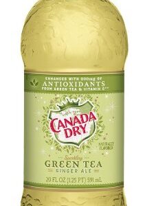 Canada Dry - Green Tea Ginger Ale 20 oz Bottle 24pk Case