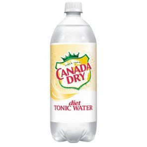 Canada Dry - Diet Tonic 1 Liter (33.8 oz) Bottle 12pk Case