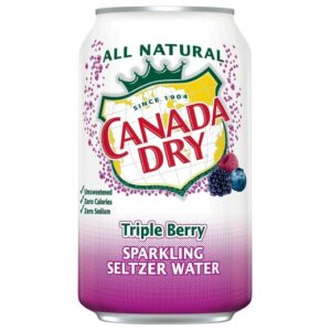 Canada Dry - Triple Berry Seltzer 12 oz Can 24pk Case