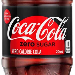Coke - Zero Sugar 20 oz Bottle 24pk Case