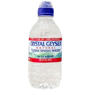 Crystal Geyser - 8 oz Sport Cap Bottle 32pk Case