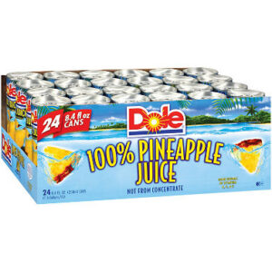 Dole - Pineapple Juice 8 oz Can 24pk Case