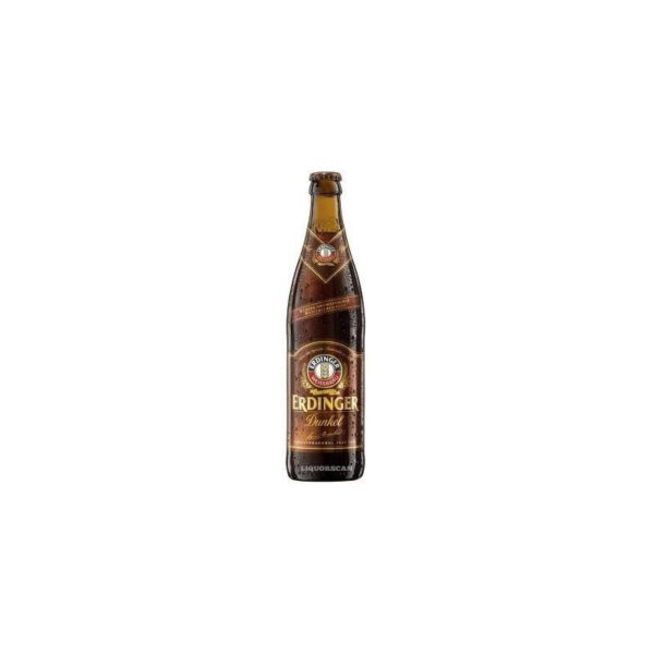 Erdinger - Hefeweizen Dark 500ml (16.9 oz) Bottle 12pk Case
