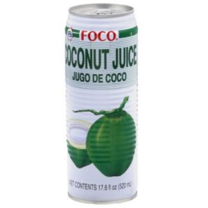 Foco - Coconut Water 18 oz Can 24pk Case