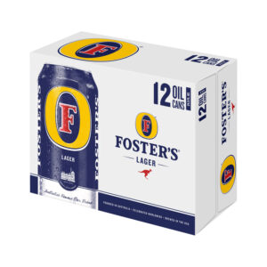 Foster's - Lager 25 oz Can 12pk Case