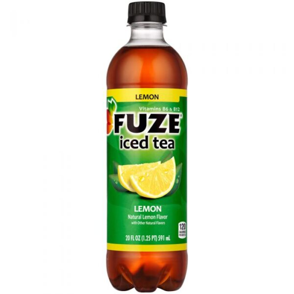Fuze - Fusions Lemon Iced Tea 20 oz Bottle 24pk Case