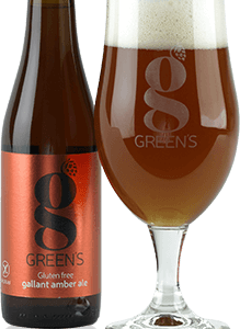 Green's - Gluten Free Gallant Amber Ale 500ml (16.9 oz) Bottle 24pk Case