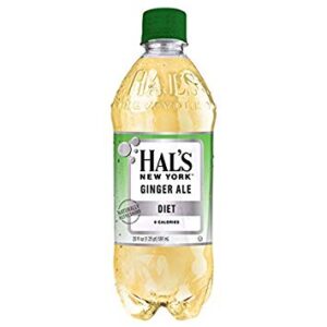 Hal's - New York Diet Ginger Ale 20 oz Bottle 24pk Case