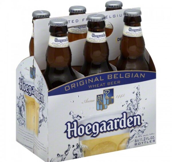 Hoegaarden - WitBier 330ml (11.2 oz) Bottle 6pk
