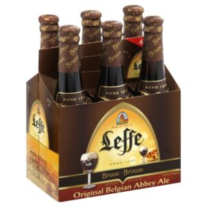 Leffe - Brown Ale 330ml (11.2 oz) Bottle 24pk Case