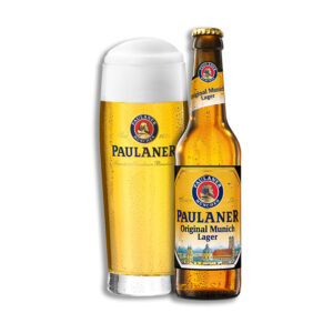 Paulaner - Original Munich Premium Lager 330ml (11.2 oz) Bottle 24pk Case