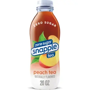 Snapple - Diet Peach Tea 20 oz Plastic Bottle 24pk Case