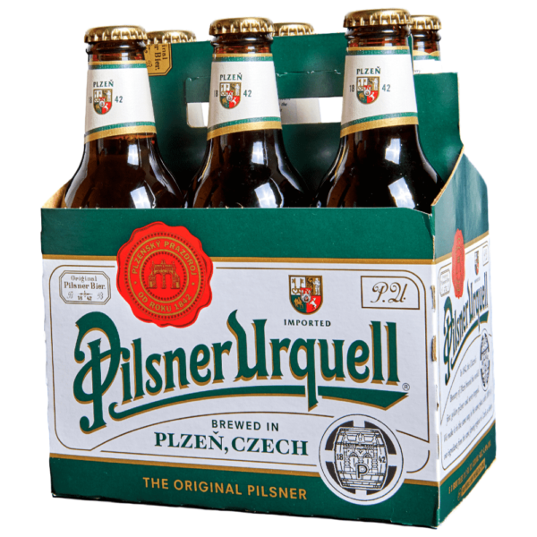 Pilsner Urquell - Original Pilsner 330ml (11.2 oz) Bottle 24pk Case