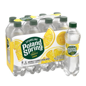 Poland Spring - Sparkling Lemon 16.9 oz Bottle 24pk Case