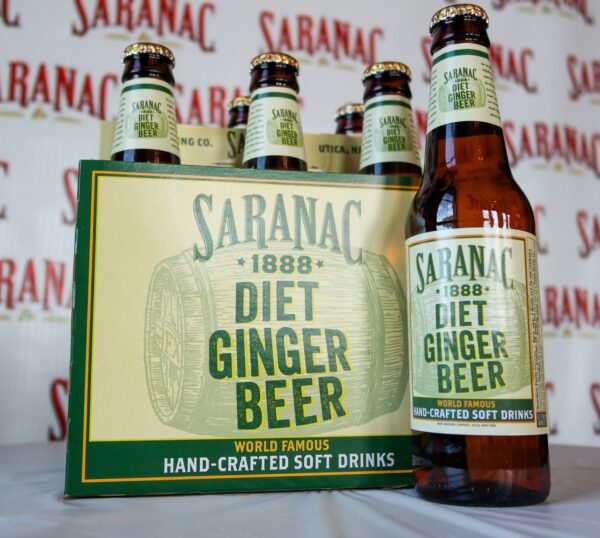 Saranac - Diet Ginger Beer 12 oz Glass Bottle 24pk Case