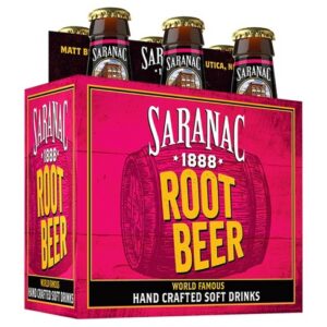 Saranac - Root Beer 12oz Glass Bottle 24pk Case